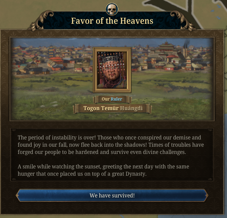 Crisis Chinese Dynasty end event.png